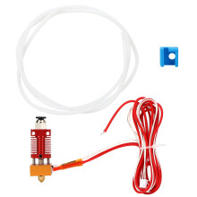 Metalen extruder hotend structuur Plug and Play Hotend Aluminium Heat Block Geassembleerde MK8HotEnd Kit voor Ender3Pro V2 Vervanging