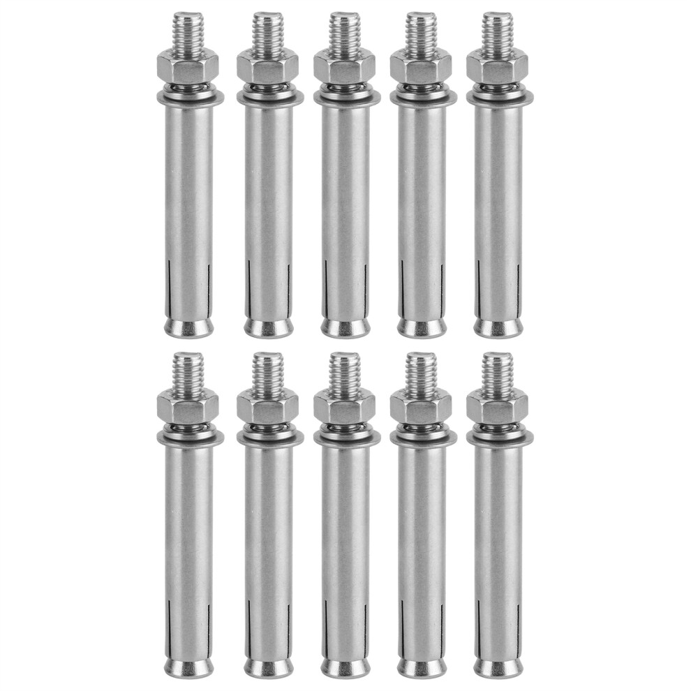 Concrete Anchor Expansion Sleeve Bolts Stainless Steel Expansion Bolts High Quality Easy To Install Rust Resistant Corrosion Resistant External Hex 9049227993826