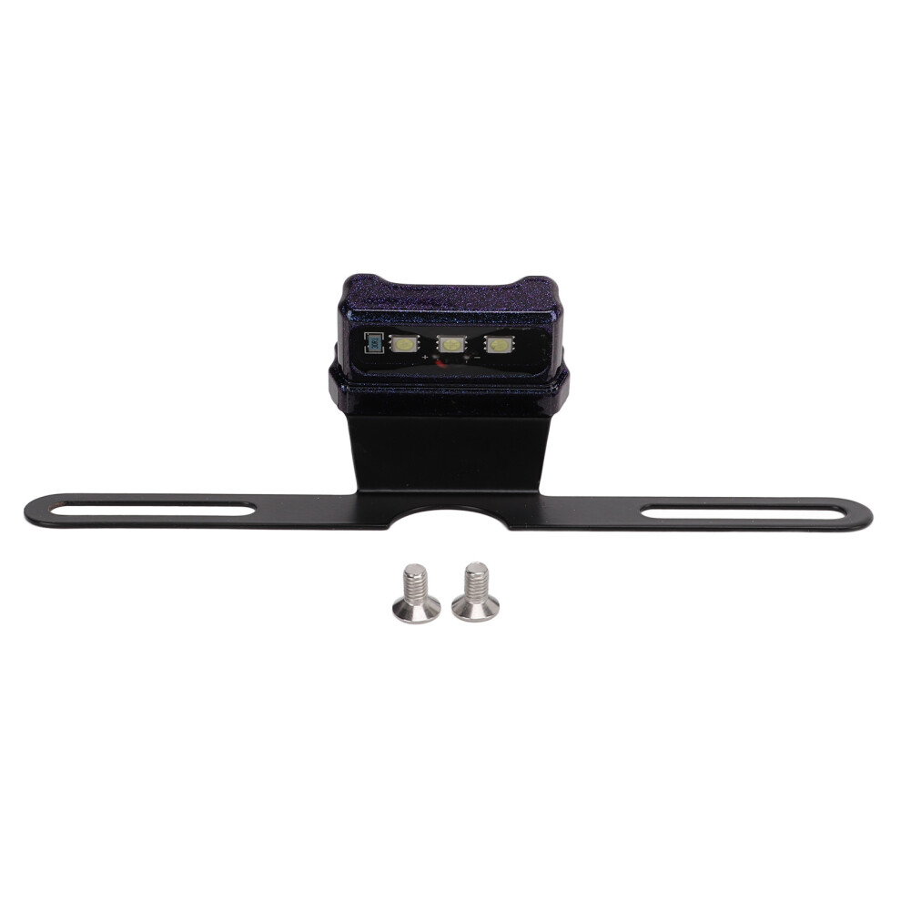 Aluminum Alloy License Plate Holder Universal Adjustable Waterproof Corrosion Resistant Fender Eliminator Kit Mounting Hole Adjustable Easy 9191629367917