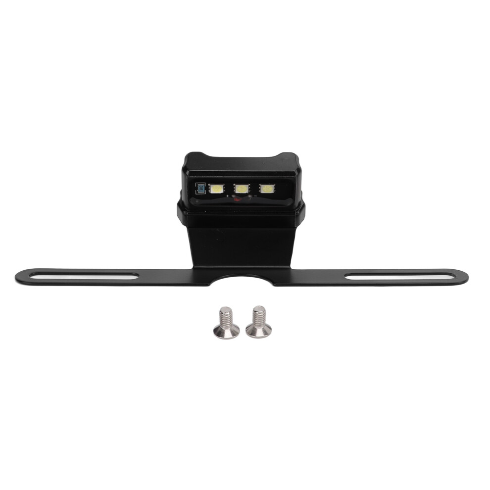 Aluminum Alloy License Plate Holder Universal Adjustable Waterproof Corrosion Resistant Fender Eliminator Kit Mounting Hole Adjustable Easy 9191629367924