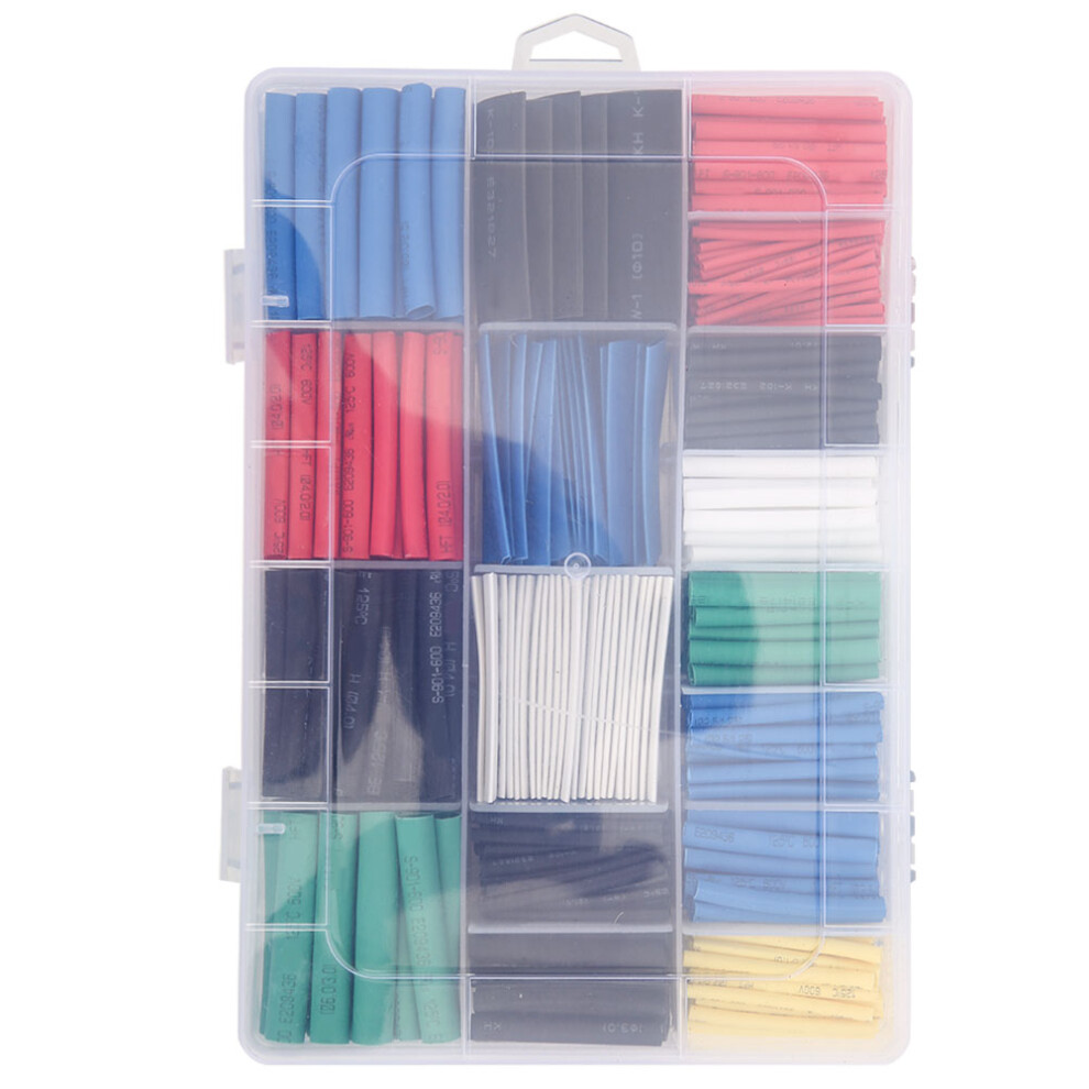 Wire Connection Heat Shrink Tubing Flame Retardant Flexible Wire Shrink Wrap2: 1Heat Shrink Ratio Electrical Wire Cable Wrap Corrosion Protection 9191629367870