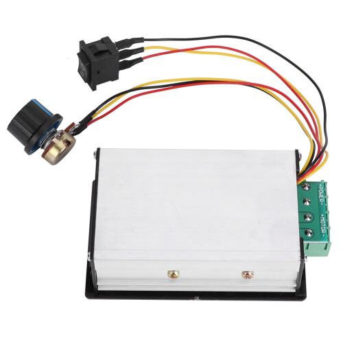 DC Motor Controller Brush Controller With Digital Display And Soft Start Stop Support For Enhanced Motor Control