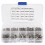 Assortment Kit Socket Cap Screws Stainless Steel Corrosion Resistant Anti Rust Hex Socket Nut Countersunk Head Metric Thread Easy To Install Reusable 1