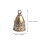 3Pcs Tiny Gold Bells for DIY Crafting and Holiday Decor 2