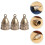 3Pcs Tiny Gold Bells for DIY Crafting and Holiday Decor 4