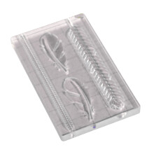 Flexible Silver Clay Rings Mold Professional Quality Silicone Finger Rings Mould for Silver Clay Enthusiasts