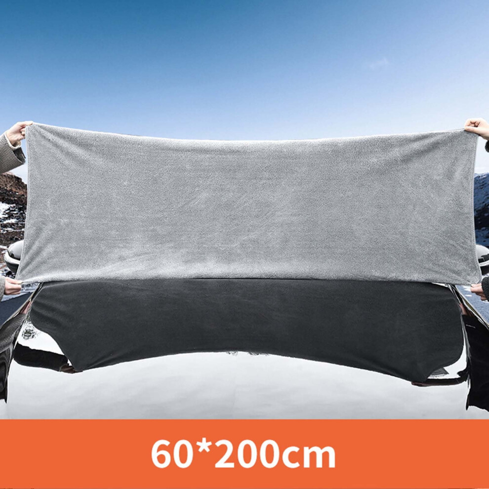 Premium Car Drying Towel Ultra Absorbent Microfiber Cloth For Quick Streak-Free Shine On Vehicles And Auto Detailing | D 9340959304974