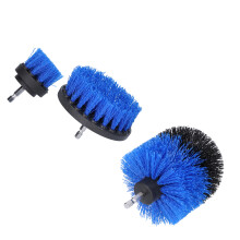 Corrosion Resistant Drill Brush Set Extended Long Attachment Quick Change Shaft Premium Nylon Bristles Scratch Free Cleaning Cordless Drill