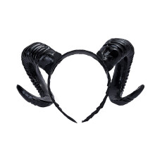 Cosplay Deer Horns Headband With Detachable Design For Halloween Xmas Costume Parties Lightweight And Durable Gothic Goat Horns Style Skin Friendly