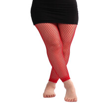 Hoge taille panty zonder voetjes, zachte, elastische panty met patroon, netstof, dijhoge kousen voor dames, netlegging zonder voetjes