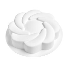 Molde de silicona hecho a mano para fondant, exquisito molde de azúcar de chocolate con forma de rosa, manualidades con resina