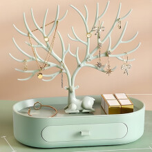 Antlers Jewelry Display Stand,Tree Tower Rack Hanging Organizer for Ring Earrings Necklace Bracelet
