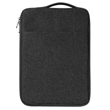Laptop Sleeve for 13-13.9Inch, Double Compartment High Capacity Computer Storage Bag Shockproof Water Resistant Design