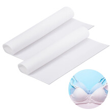 Square Sponge Fabric for Underwear Breast Pad Bra Cup Pad Raw DIY Sewing Crafts White 400x400x3mm
