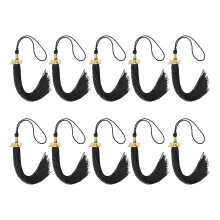 10Pcs 2026 Class of 2026 Tassels With Year Charm For Bachelor Cap Ornament