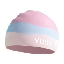 AWZXDE Children Silicone Swimming Caps Cartoon Cute Non Constricting For Boys Girls Baby Hats Ear Protection Pink
