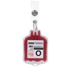 Nurse Badge Holder 1Pcs Acrylic Retractable and Portable for Hospital Staff and Medical Environments