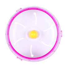 Silent Running Wheel for Hamsters & Squirrels – Exercise Disc Toy, Compatible with Small Animal Cages