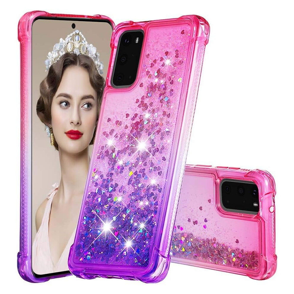 Samsung Galaxy S20 Liquid Glitter Shockproof Tpu Case 9023022250452