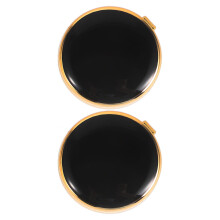 Cufflink Button Covers Copper 1 Pair 0.59X0.59X0.16in