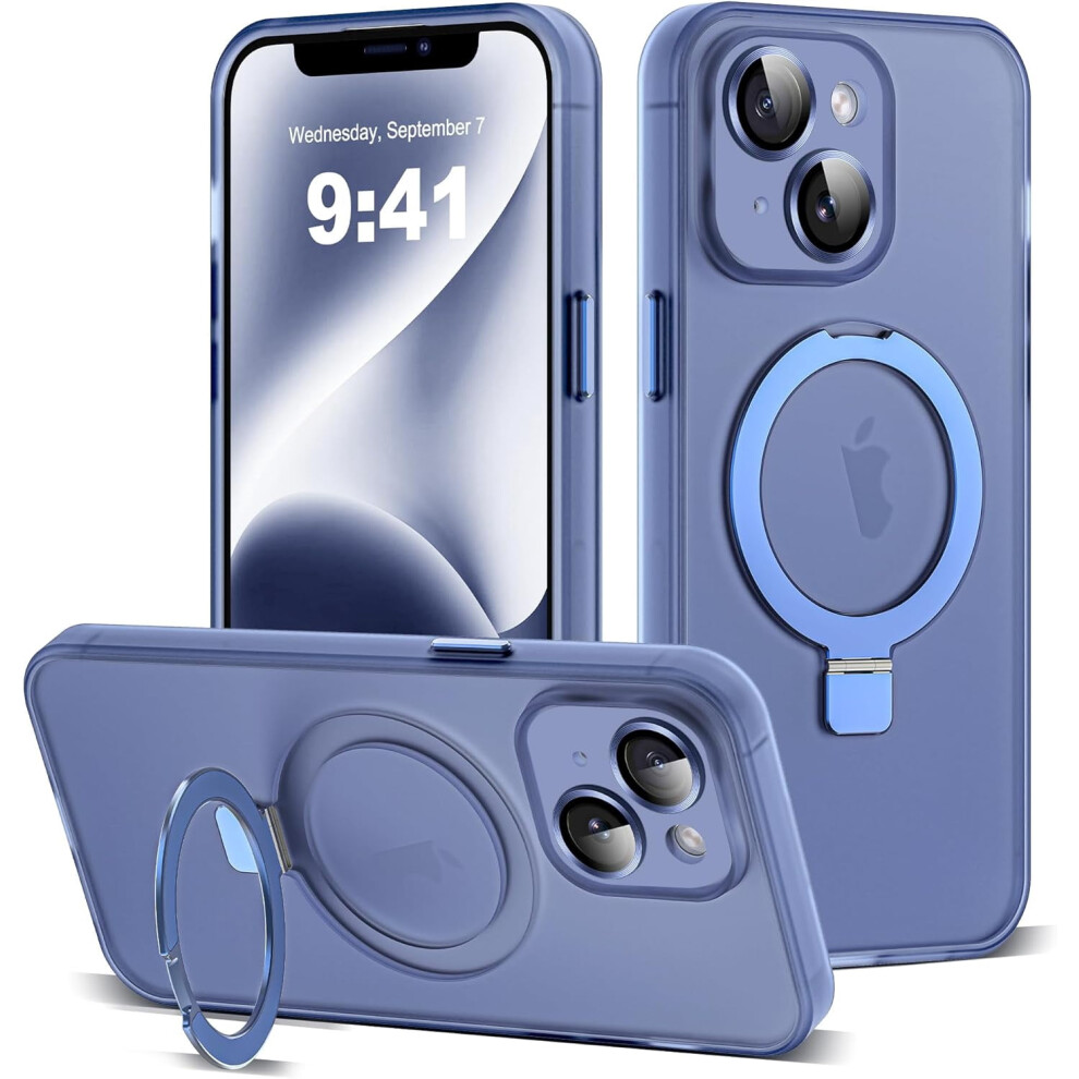 Iphone 14 Case With Magnetic Ring Stand And Magsafe 9178400800016
