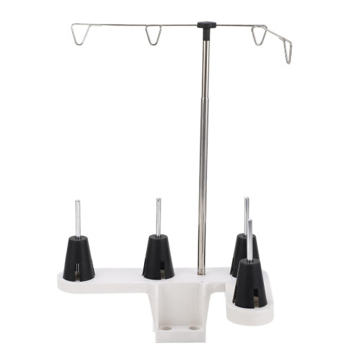 Thread Spool Holder Sewing Thread Stand 4 Spools Holder Thread Roll Holder for Embroidery and Sewing Machines