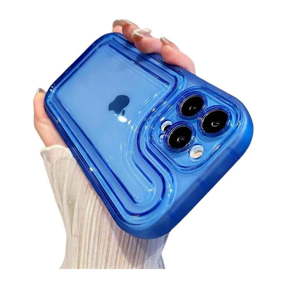 Colorful Clear Soft Silicone Phone Case, Macaron Color, Anti-Drop & Wear-Resistant, Compatible With Iphone 15 Plus, 15Â7 9399596189437
