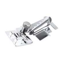 Adjustable Bias Binder Foot Sewing Machine Presser Foot Binding Sewing Foot for Low Shank Snapped-on Sewing Machines