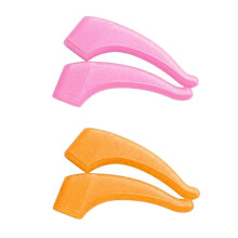Pack of 4 Anti-slip Glasses Ear Hooks Glasses Holder, Glasses Bracket Holder for Pink and Orange
