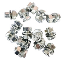 Permanent Steel Cycle Brake Cable Regulator With Oxidation Resistant Locking Screw For Secure Braking