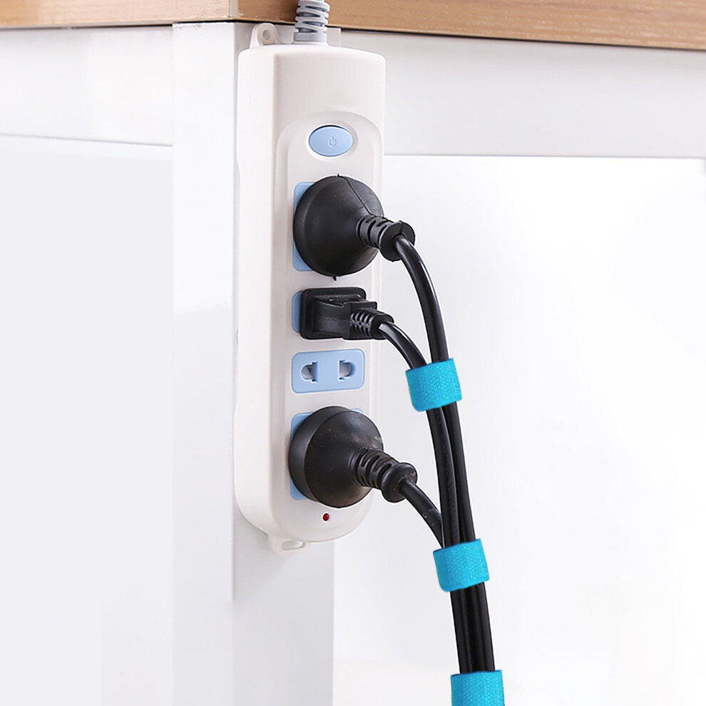 Xoxingysm Stickers Wire Holder Cable Fastening Ties Rope Cord 30Pcs Reusable Organizer Tools & Home Improvement, 30X Velcro 9085618428911