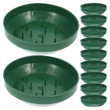 25-Pack Plastic Flower Arrangement Bowls for Wedding, Party, and Versatile Floral Decoration Use