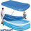 Rectangular Inflatable Pool Covers,Dustproof Rainproof Swimming Pool Covers 9.8x6.6FT 1
