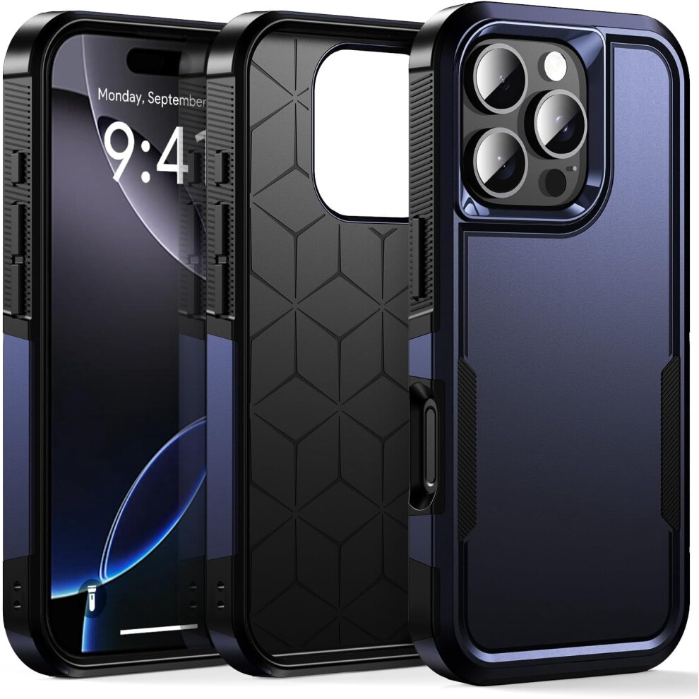 Iphone 16 Pro Shockproof Rugged Case Â Military-Grade, 902370121029