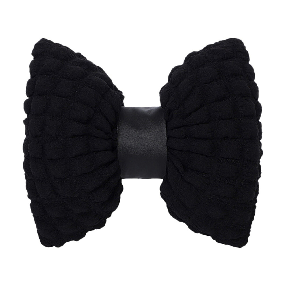 Car Bow Headrest Pillow Â Soft Neck Support Cushion, 1 9384370276144
