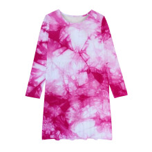 Toddler Kids Girls Long Sleeve Stretchy Dress A Line Twirly Skater School Recital Dress Camouflage
