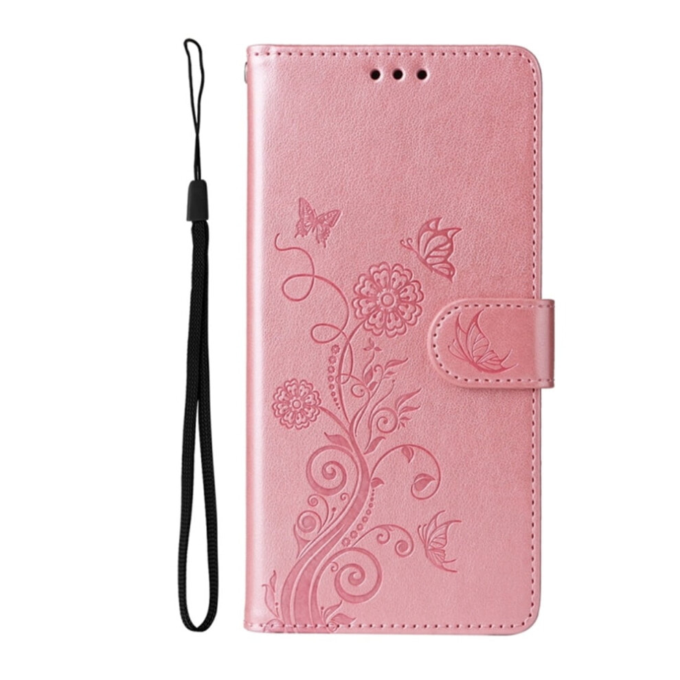Leather Flip Case For Samsung Galaxy S25 Edge 5G Pink 9336866112603