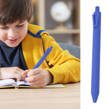 Karymi Large Capacity Letter Pen 0.5mm Black Ink, 2ml Refill, Smooth & Quick-Drying, Non-Smudge Alphabet Design, 14.2cm — Compatible with Students,