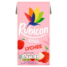 Rubicon Lychee Juice Drink Tetr 288ml (Pack of 27)