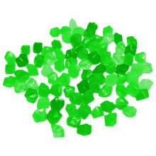 Xoxingysm Glowing Stones – Blue Glow-in-the-Dark Garden Pebbles, Fish Tank Gravel & DIY Decor, Compatible with Outdoor/Indoor Use