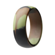 Silikone vielsesring til mænd, gummiringe til ham, kvinder, par, størrelse 7, 8, 9, 10, 11, 12, 13, 14, 8 mm bred, silikonefingerring