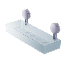 Wall-mounted Suction Cup Holder Suction Cup Storage Rack Bathroom Storage Rack Shower Caddy Organizer with Suction Cup Wall-mounted for Toiletries