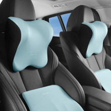 WZXPWT Memory Foam Car Neck Pillow, 3"x8" Ergonomic Lumbar Back Support Cushion, Breathable Car Headrest Pillow, Stress Relief Travel Seat Pillow