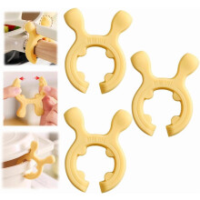 Silicone Pot Handle Spatula Rack, Deer Antler Shape, Steam Releaser, Heat Resistant Utensil Clip – Compatible with Most Pots