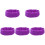 5Pièces Snood Violet Chaud Confortable Protection Anti-Bruit 1