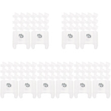 500Pièces Clips Silicone , Montage Facile Pour Lumières LED