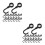 200Pcs Space-Saving Black Plastic Hooks for Home, Workshop, and Closet 1