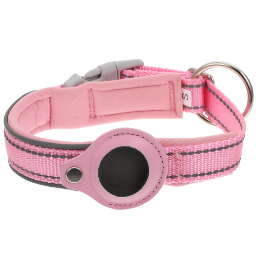 3Pièces Collier Rose Anti- Pour Avec Coque Protectrice