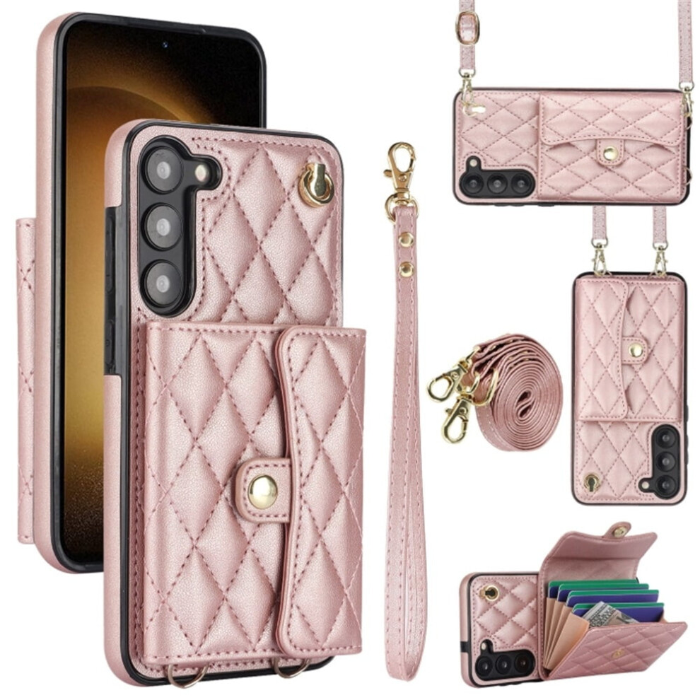 Samsung Galaxy S26+ 5G Flip Wallet Case Rose Gold 9065194876771
