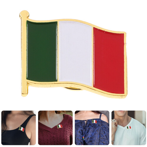 20Pz Spilla Bandiera in Metallo, Accessorio Per E 1